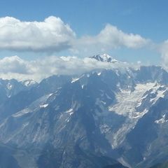 Flugwegposition um 13:34:06: Aufgenommen in der Nähe von 11015 La Salle, Aostatal, Italien in 4085 Meter